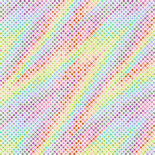 Roar - Tula Pink - Northern Lights in Mint