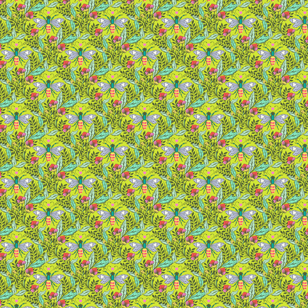 Tula Pink - Full Moon Forest II - Shake your Honey Maker in Enchanted