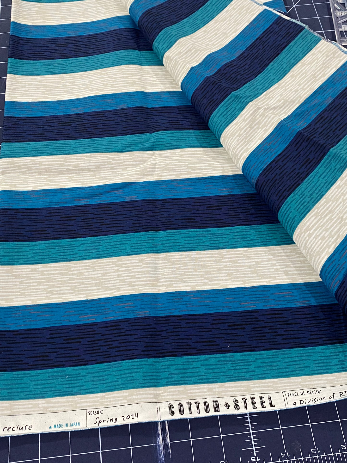 Homebody by Kim Kight - blue stripe