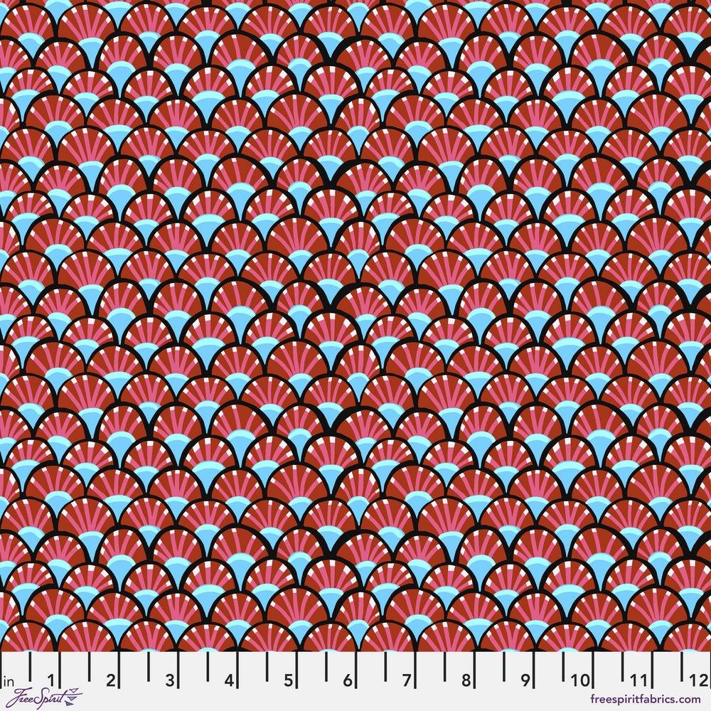 Vivacious by Anna Maria Horner - Fan Club in Caramel