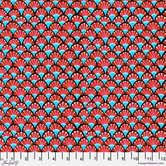 Vivacious by Anna Maria Horner - Fan Club in Caramel