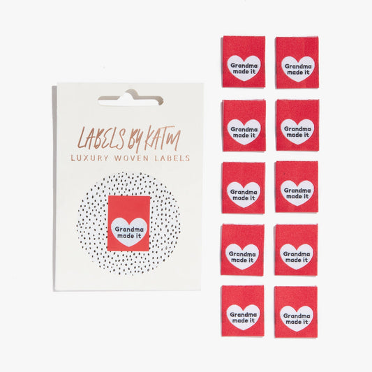 Grandma Made It label - by Kylie and the Machine