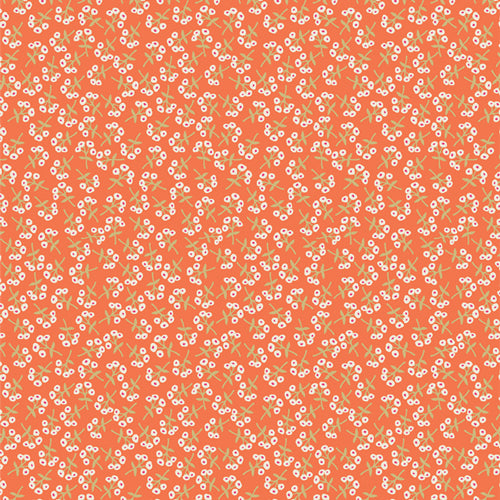 Sweet Floret in Peach - Open Heart by Art Gallery Fabrics