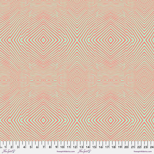 Moon Garden by Tula Pink - Lazy Stripe in Lunar