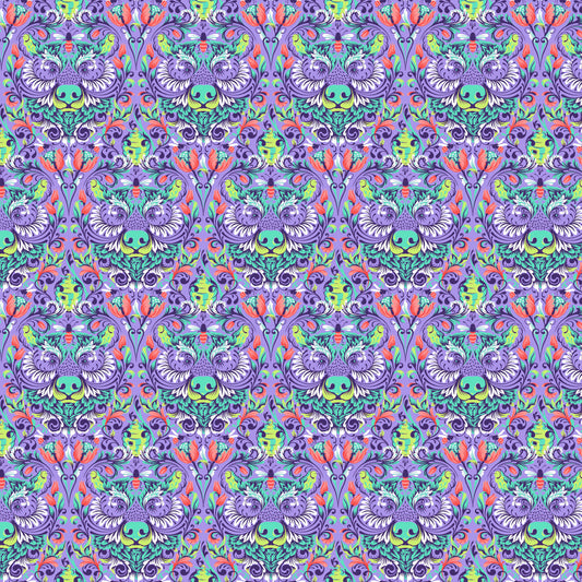 Tiny Beasts - Tula Pink - Bear with me in Glimmer