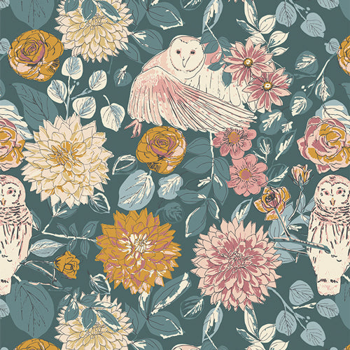 Owl Things Floral - Willow by Sharon Holland