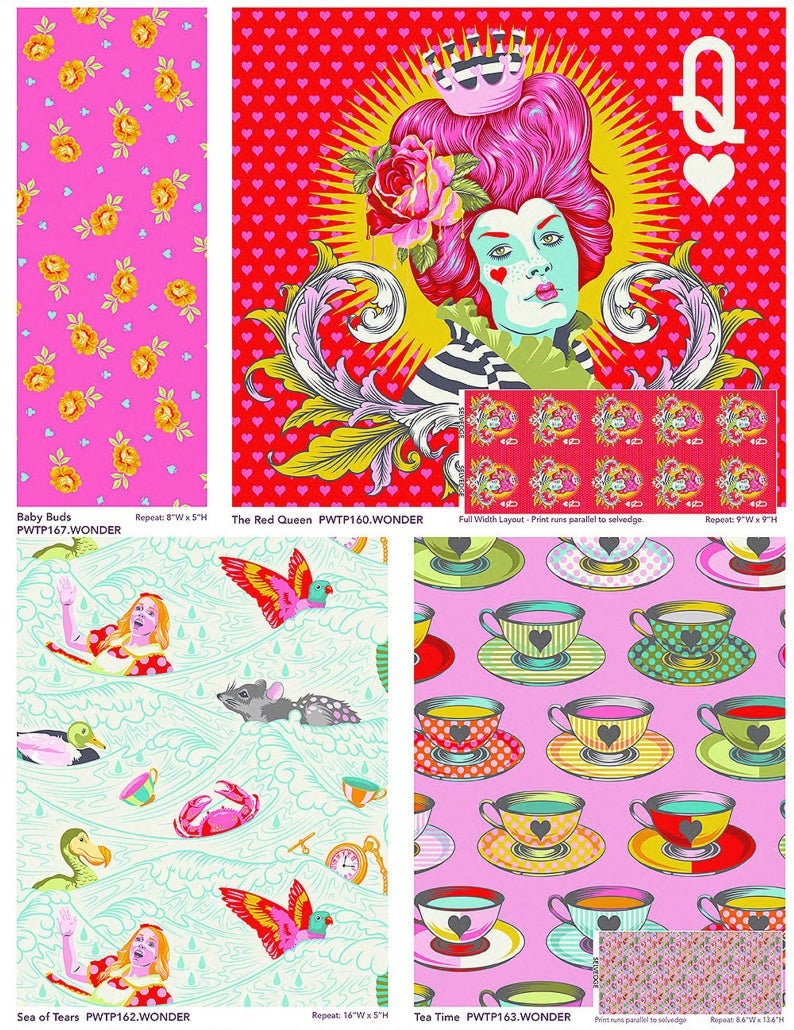 Curiouser and Curiouser - Tula Pink - complete bundle