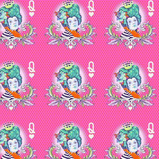 Curiouser and Curiouser - Tula Pink - The Red Queen in Daydream