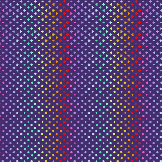 Curiouser and Curiouser - Tula Pink - Suited and Booted in Daydream