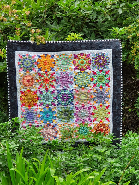 Paddle Wheel Quilt by Sharon Burgess