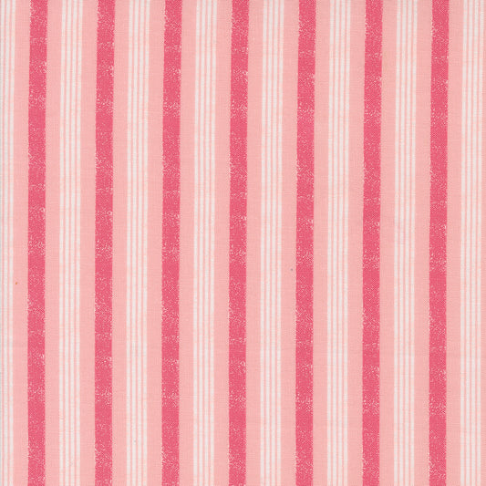 Hey Boo by Lella Boutique - Boougie Stripes in BubbleGum Pink