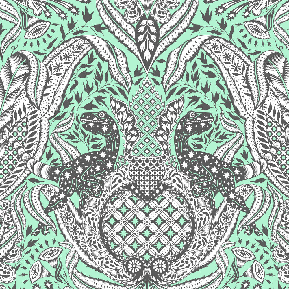 Roar - Tula Pink - Gift Rapt in Mint