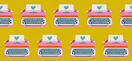 Best Day Ever - Typewriters in Golden Hour- CANVAS