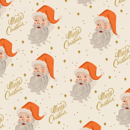 Holiday Classics II - Rifle Paper Co. - Santas in Cream