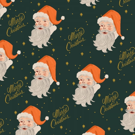 Holiday Classics II - Rifle Paper Co. - Santas in Evergreen