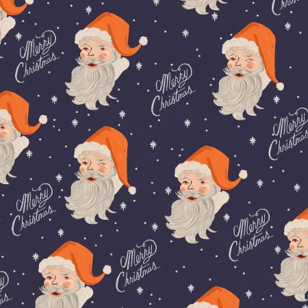 Holiday Classics II - Rifle Paper Co. - Santas in Navy
