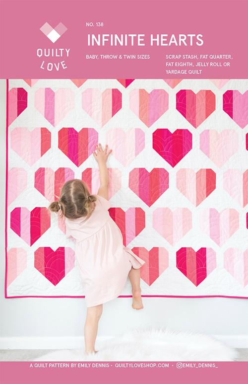 Infinite Hearts Pattern by Emily Dennis