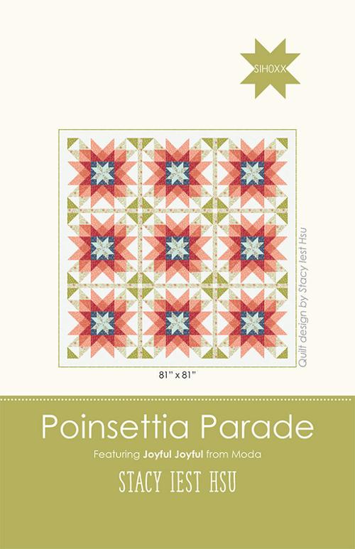 Pointsettia Parade Pattern by Stacy Iest Hsu