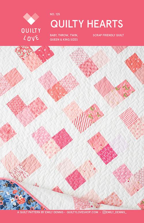 Quilty Hearts Pattern by Emily Dennis