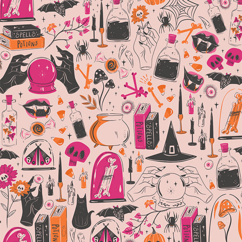 Sweet n' Spookier - Art Gallery Fabrics - Witching Hour