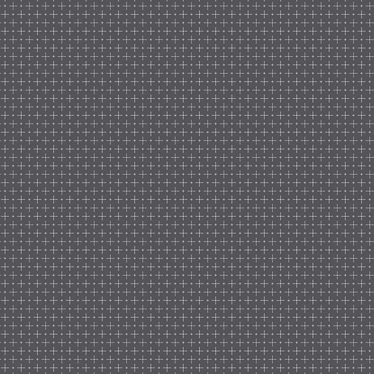 Haptic Woven - FIGO Fabrics - Cross in Grey