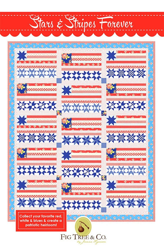 Stars and Stripes Forever Pattern - Catalina by Fig Tree and Co.