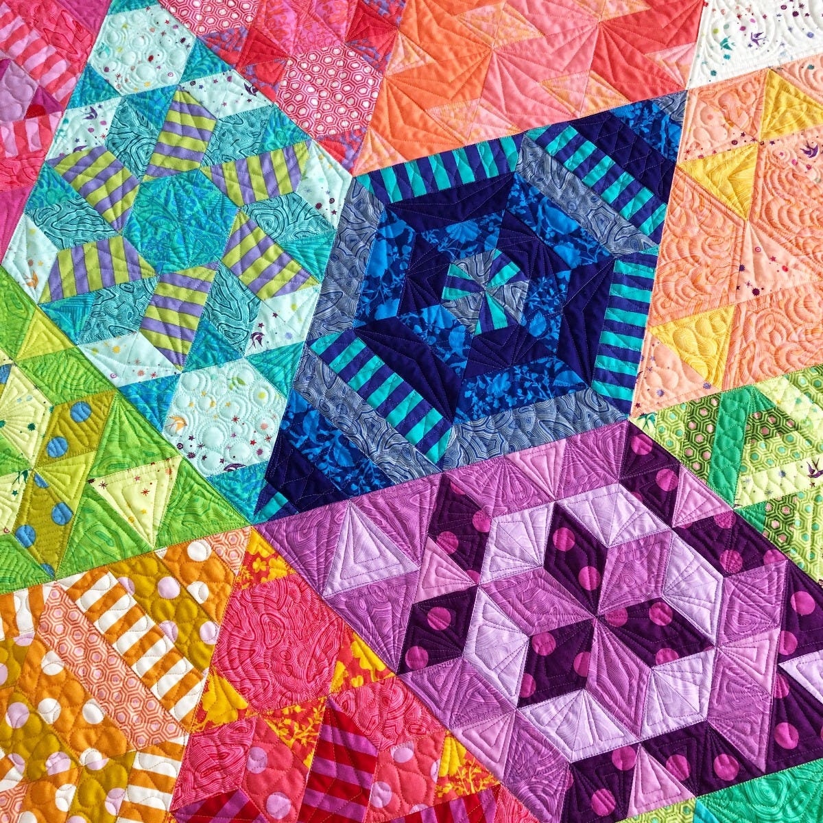 Nebula BOM - Tula Pink and Jaybird Quilts