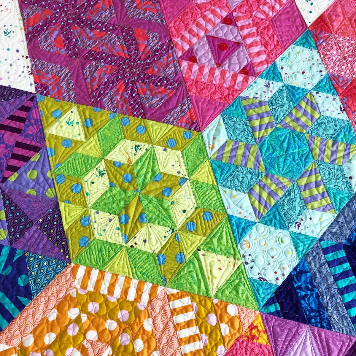 Nebula BOM - Tula Pink and Jaybird Quilts