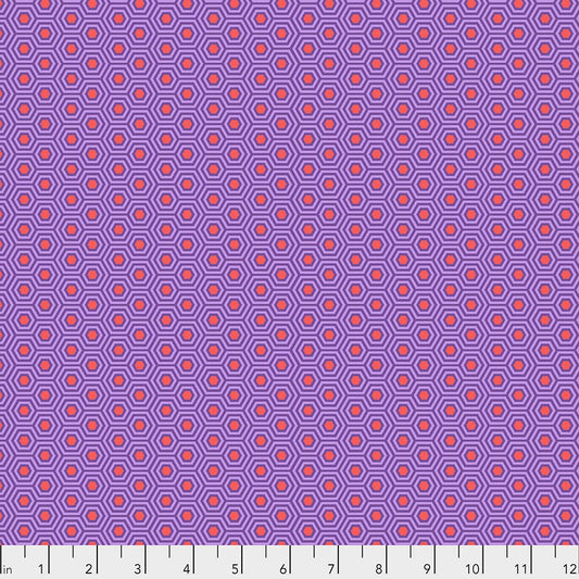 Tula Pink True Colors - Hexy in Firefish