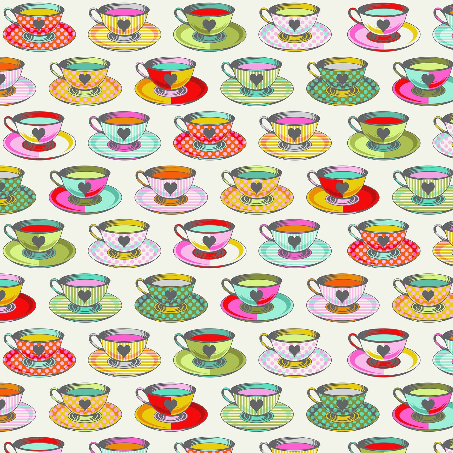 Tea Time in Sugar - Curiouser and Curiouser - Tula Pink