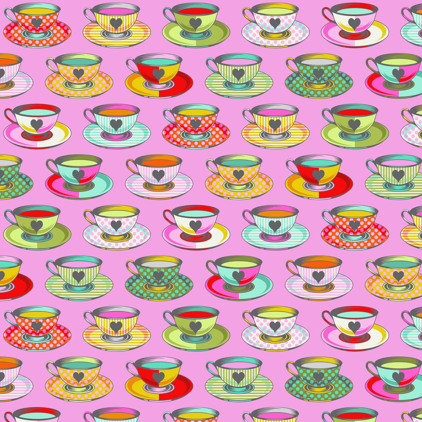 Curiouser and Curiouser - Tula Pink   - Tea Time in Wonder