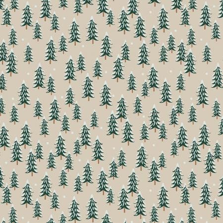 Holiday Classics by Rifle Paper Co. - Fir Trees in Linen