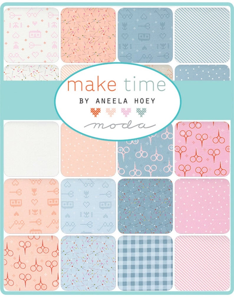 Make Time by Aneela Hooey - fat quarter - factory precut