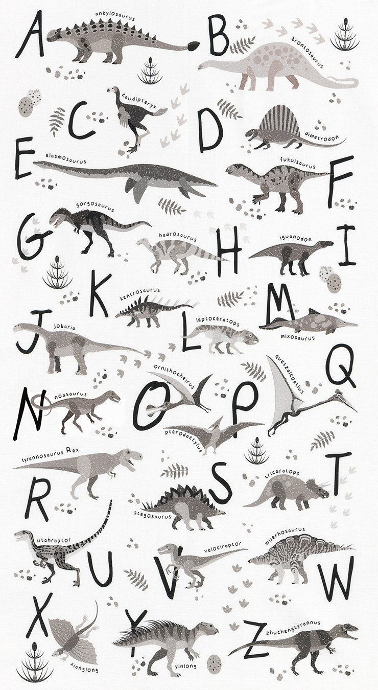 Alphabetosaurus by Robert Kaufman