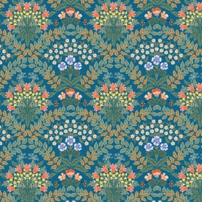 Bramble by Rifle Paper Co. - Blue Fabric